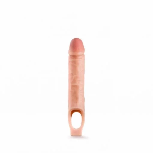 Performance 10in Cock Sheath Penis Extender Vanilla - Image 2