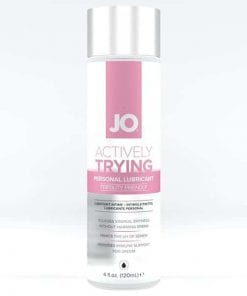 JO Actively Trying Lubricant 4 Oz / 120 ml (T)