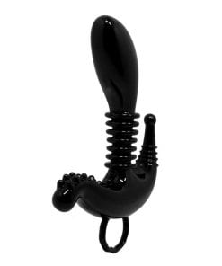 Ribbed Nexus G Spot Stimulator Black