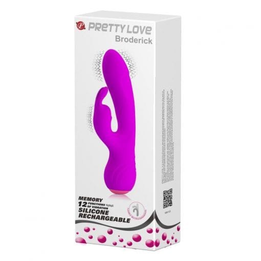 Vibrator "Broderick" (179mm) Purple