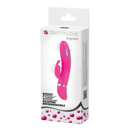Vibrator "Ingram" Soft Pink (192mm)
