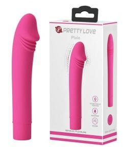 Waterproof Vibrator "Pixie" Pink (153mmx29mm)