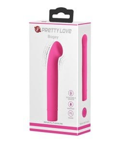 Waterproof Vibrator "Bogey" Pink (150mmx26mm)