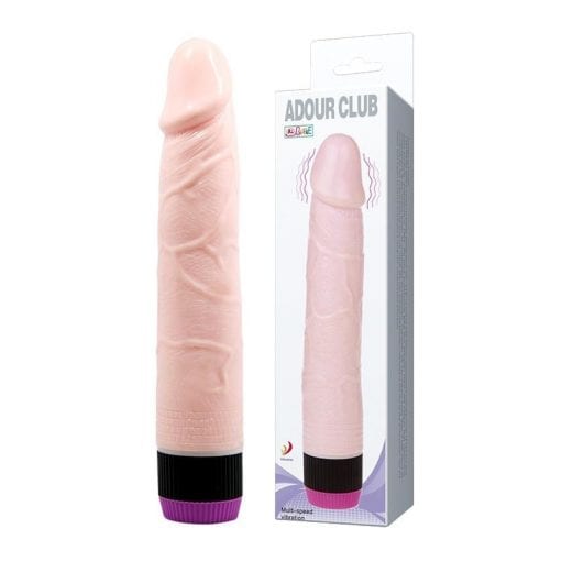 "Adour Club" Vibrator 8.9" Flesh