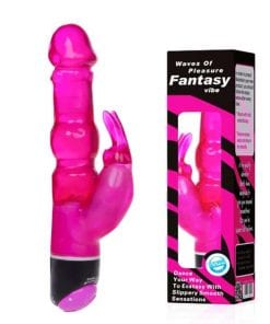 Fantasy Rabbit Multi Speed Vibrator Purple