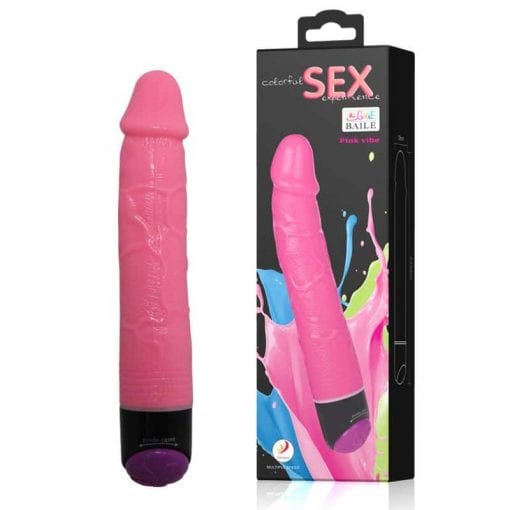 Multi Speed Vibrator (233mm x 38mm) Pink