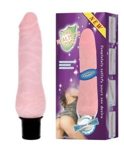 The Realistic Cock Vibrator Flesh