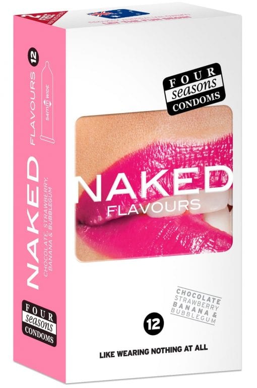 Condom Ultra Thin 12pk Naked Flavours 54mm