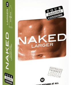 Condom Ultra Thin 12pk Naked Larger 60mm