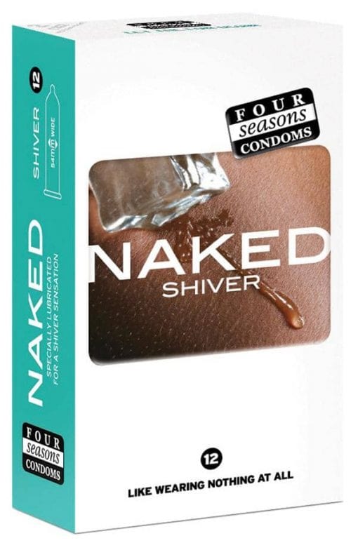 Condom Ultra Thin 12pk Naked Shiver 54mm