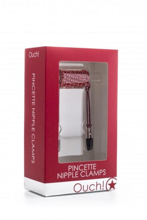 Pincette Nipple Clamps - Red