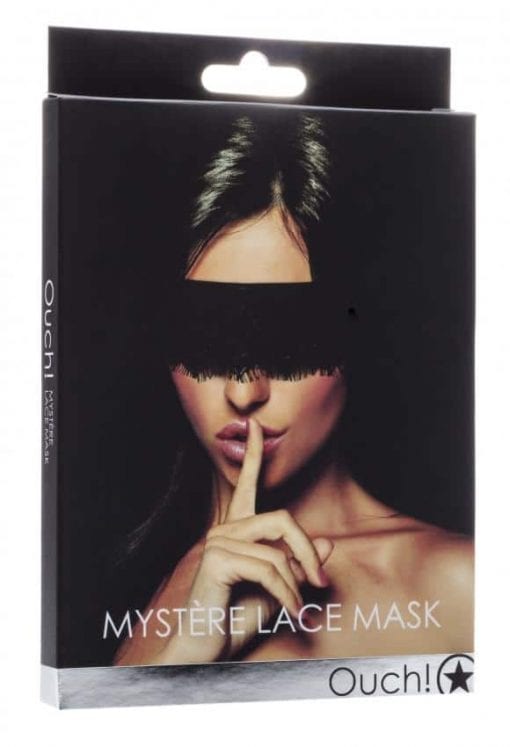 Mystère Lace Mask - Black