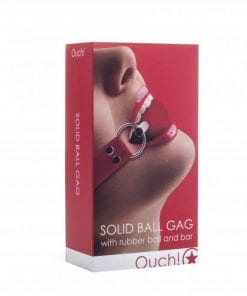 Solid Ball Gag - Red