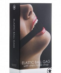 Elastic Ball Gag - Black