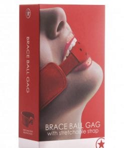 Brace Ball Gag - Red