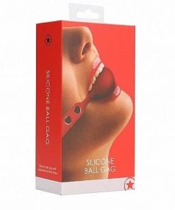 Silicone Ball Gag - Red