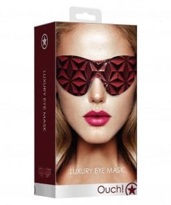 Luxury Eye Mask - Burgandy