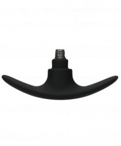 Interchangeable Butt Plug Set - Pointed Medium - Black