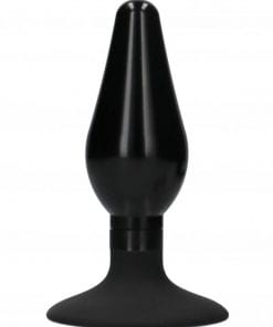 Interchangeable Butt Plug Set - Pointed Large - Black