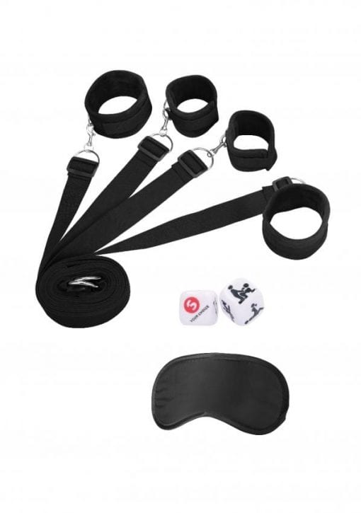 Under The Bed Binding Restraint Kit Black