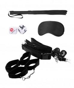 Bondage Belt Restraint System - Black