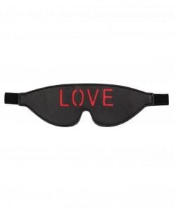 Ouch! Blindfold - LOVE - Black