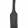 Leather Vampire Paddle  - Black