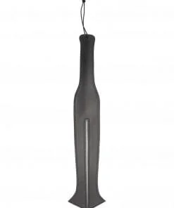 Two Finger Paddle Tawse - Black