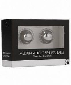 Medium Weight Ben-Wa-Balls - Silver