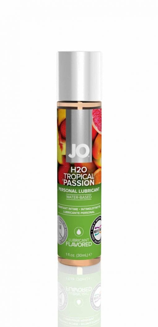 JO H2O Flavored 1 Oz / 30 ml Tropical Passion (T)