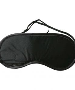 S&M Satin Black Blindfold