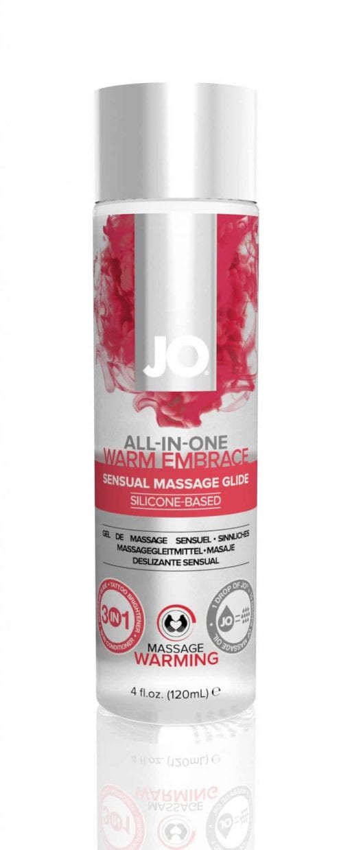 JO Massage Glide Warming 4 Oz / 120 ml