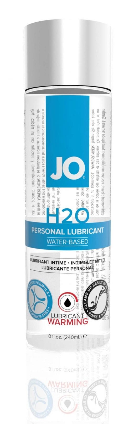 JO H2O Warming 8 Oz / 240 ml