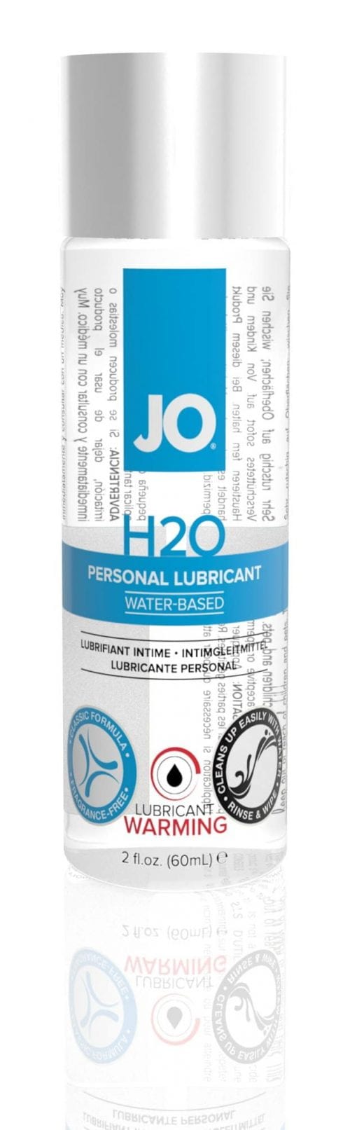 JO H2O Warming 2 Oz / 60 ml