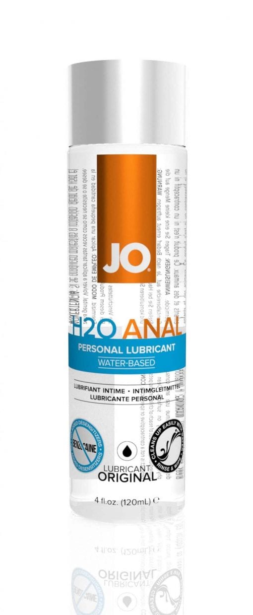 JO Anal H2O 4 Oz / 120 ml