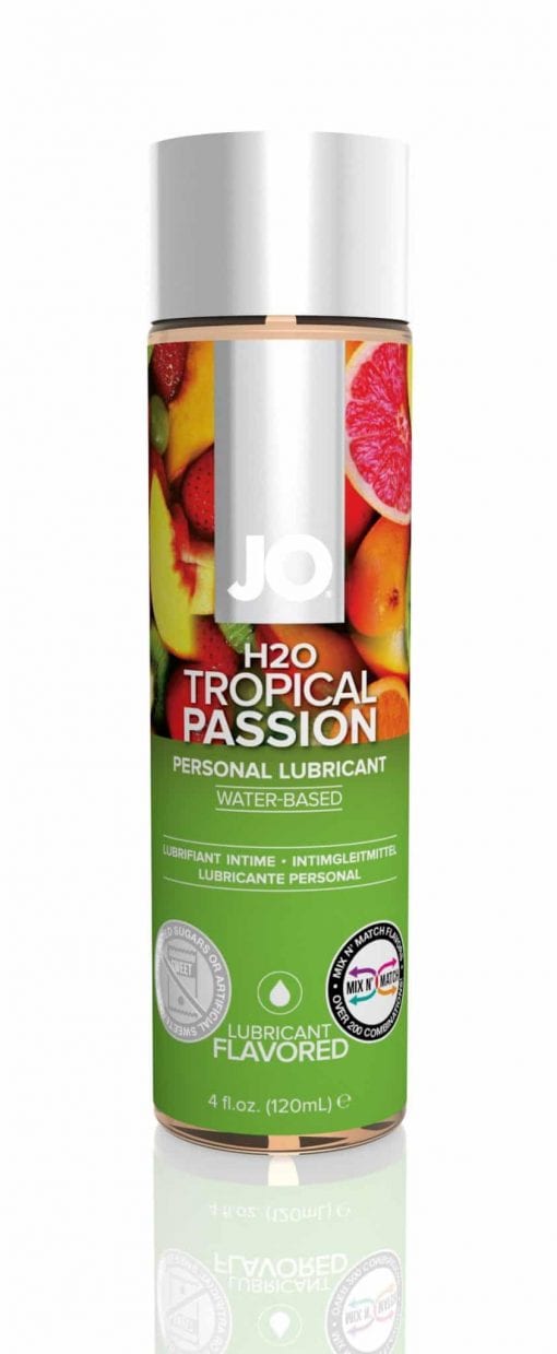 JO H2O Flavored Tropical Passion 4 Oz / 120 ml