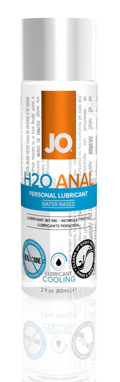 JO Anal H2O Cool 2 Oz / 60 ml