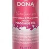 Dona Scented Massage Oil Flirty Aroma: Blushing Berry 4oz  (T)