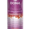 Dona Scented Massage Oil Sassy Aroma: Tropical Tease 4oz