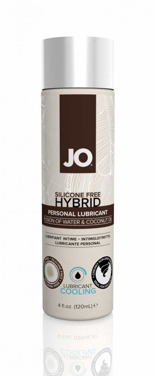 JO Coconut Hybrid Lubricant 4 Oz / 120 ml Cooling