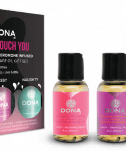 Dona Let Me Touch You Massage Gift Set (Scented Massage Oil Trio 3 X 1oz)