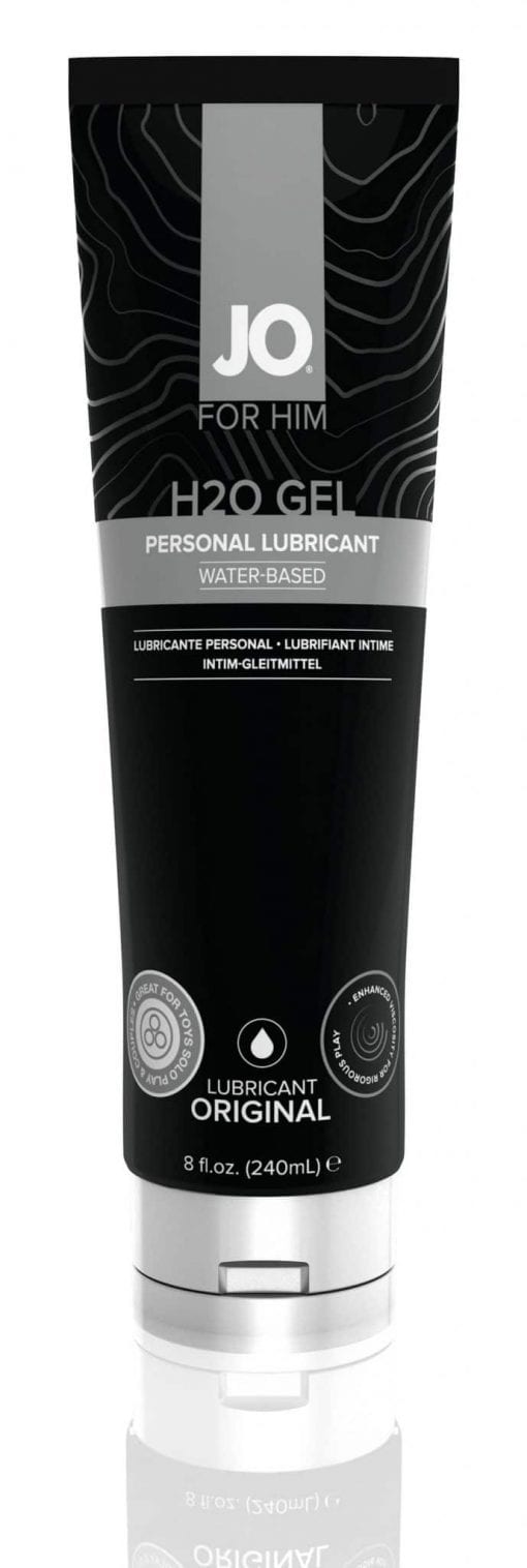 JO H2O Gel - For Him - Lubricant 8 Oz / 240 ml