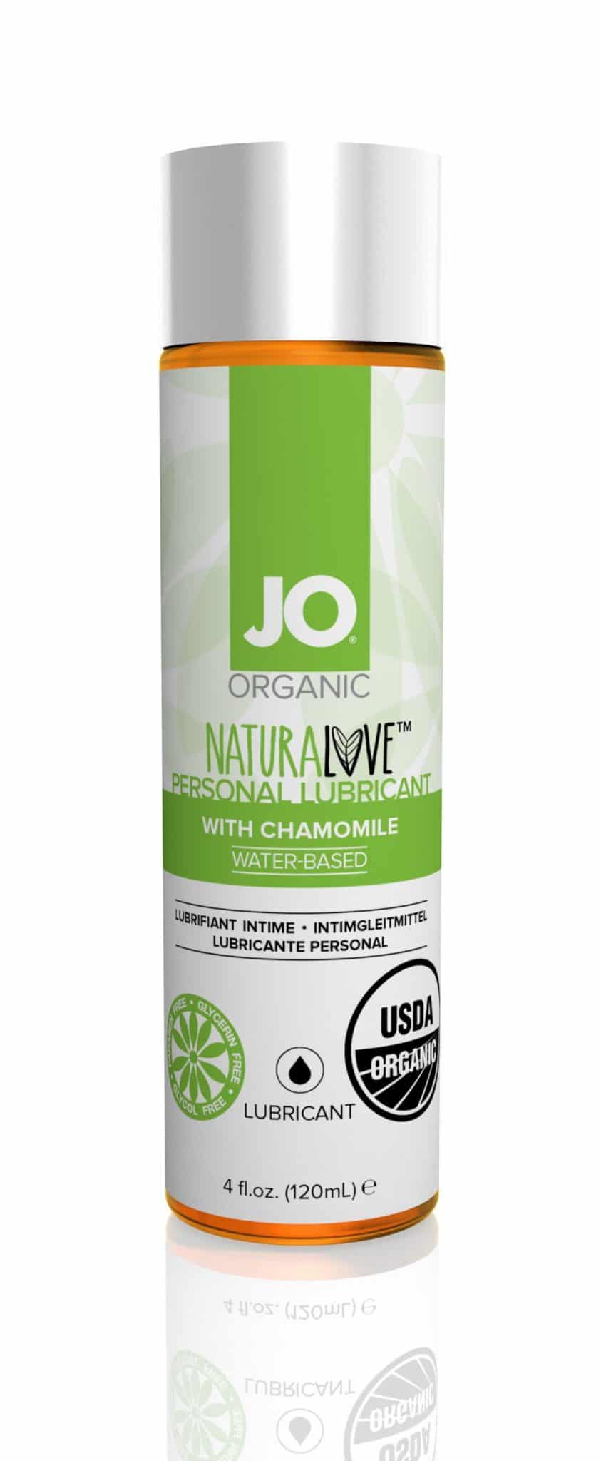 JO USDA Organic Lubricant 4 Oz / 120 ml