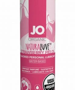 JO USDA Organic Lubricant Strawberry Fields 4 Oz / 120 ml