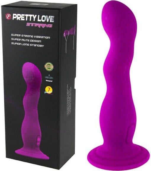 Rechargeable Anal Plug "Stirring"