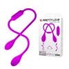 Dream Lovers Whip Double Ended Vibrator Purple