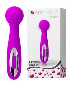 Massage Wand Vibrator Purple "Wade" 160mm