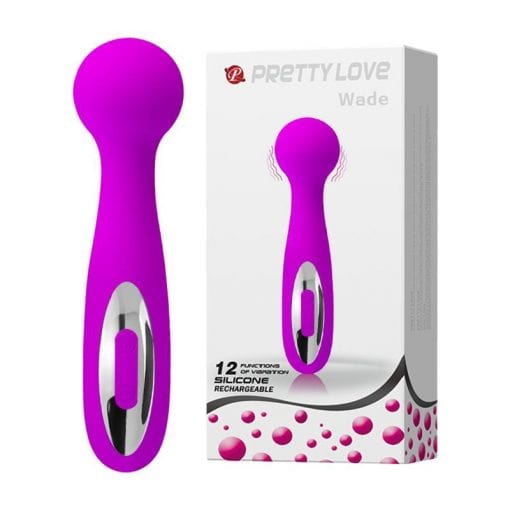 Massage Wand Vibrator Purple "Wade" 160mm