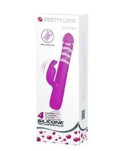 Rechargeable Stimulation Vibe "Julian" Purple (109mmx30mm)