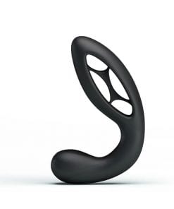 Butt Plug Silicone Rechargeable (Large) Black